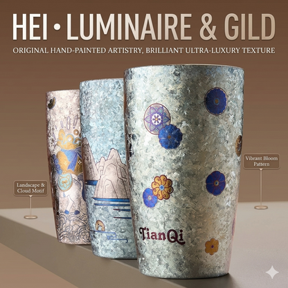 Ultra-Series Hand-Crafted Pure Titanium Tumbler