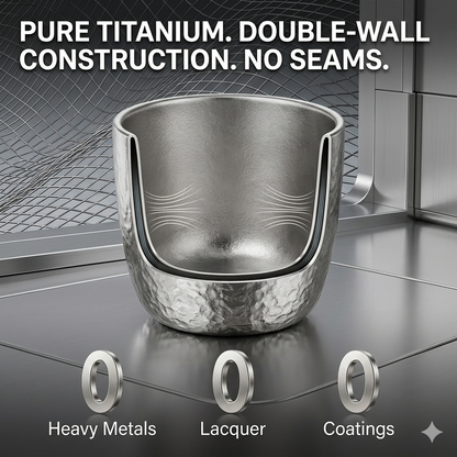 Ultra-Series Hand-Crafted Pure Titanium Tumbler