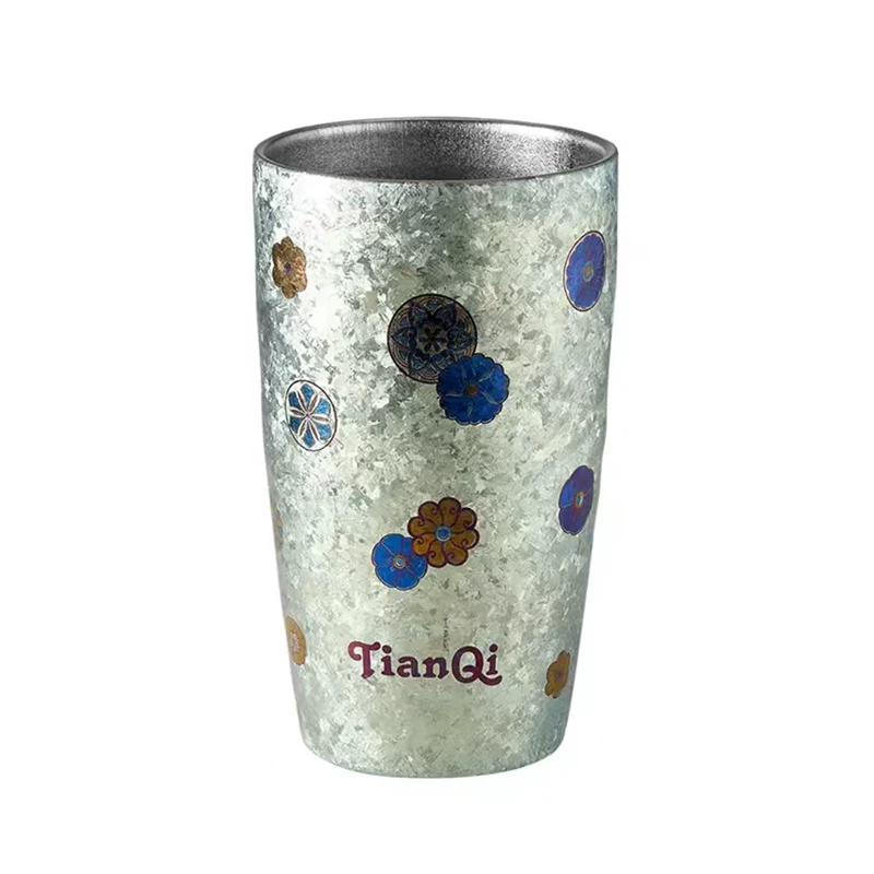 Ultra-Series Hand-Crafted Pure Titanium Tumbler