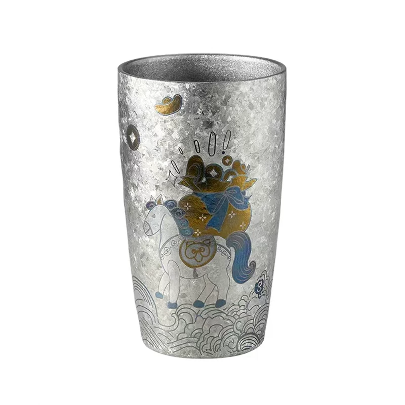 Ultra-Series Hand-Crafted Pure Titanium Tumbler