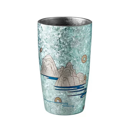 Ultra-Series Hand-Crafted Pure Titanium Tumbler